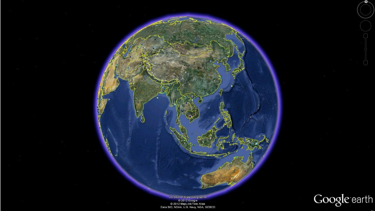 Карта google earth