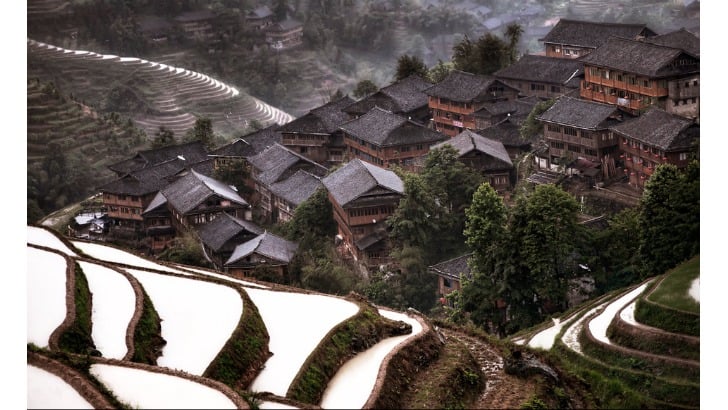 hidden mountain village in southern china photo by christian ortiz