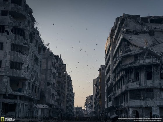 Destroyed Homs (Homs, Syria, Places Category)