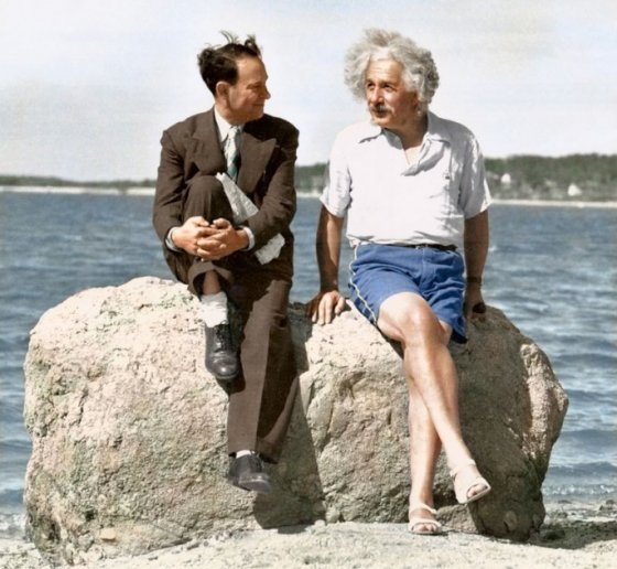 Albert Einstein in Long Island